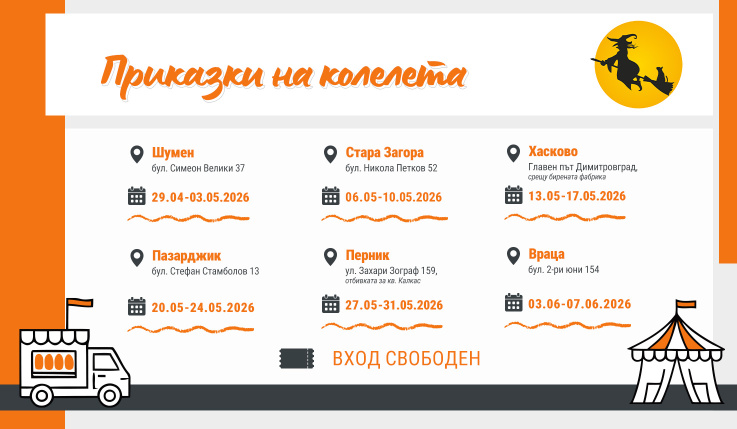 “Приказки на колелета” идва отново в HOLIDAY PARK!